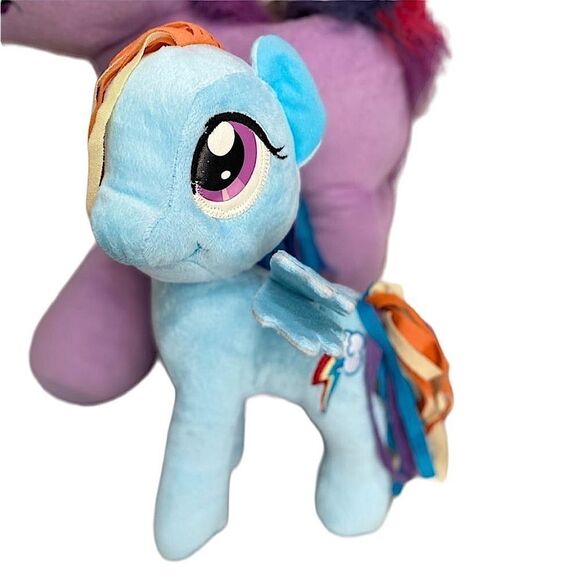 🌴 My Little Pony 11” Rainbow Dash Pegasus Plush - Picture 1 of 9